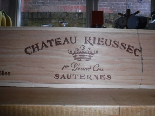 Rieussec, Bordeaux, Sauternes, France, AOC, 1er Cru Classe (original wooden case)