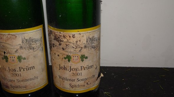 Three Joh Jos Prum, Wehlener Sonnenuhr Riesling Spatlese Mosel, Germany, WS 96 
