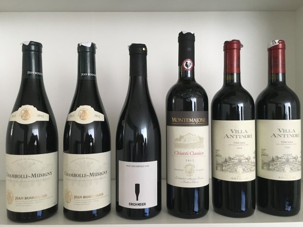 Selection of Mixed Reds, 6 bottles of 75cl