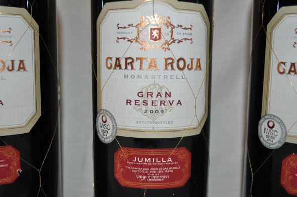 3 x 2009 Carta Roja Gran Reserva - Jumilla - Magnums