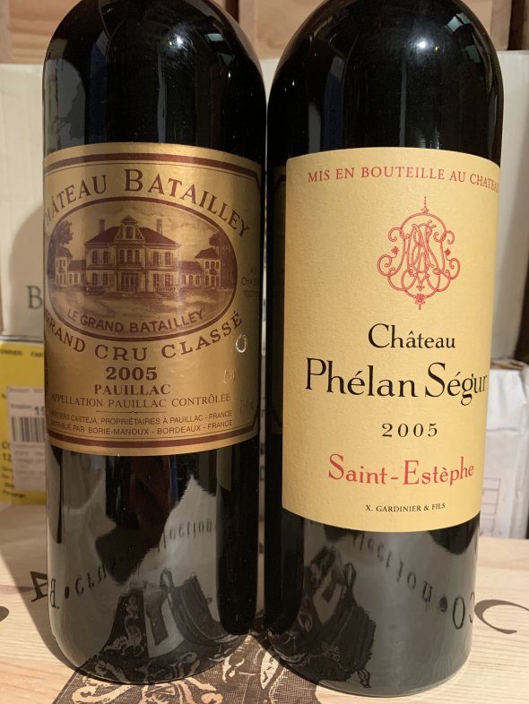 Pair of 2005 Clarets - Chateau Batailley and Chateau Phelan Segur