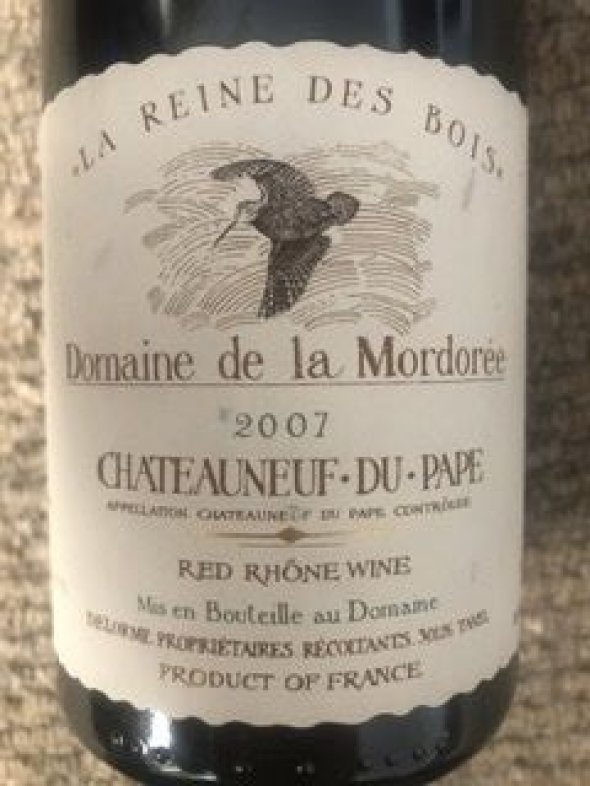 Mordoree, Chateauneuf Du Pape Reine Bois, Rhone, Chateauneuf du Pape, France, AOC