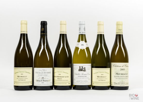 Fine White Burgundy Tasting Case, 6 bottles of 75cl