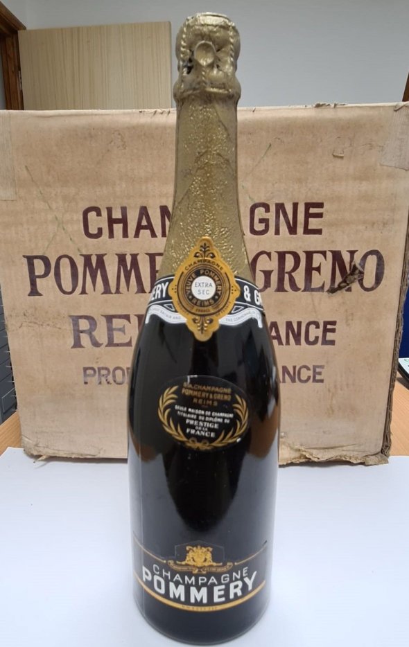 Champagne Pommery & Greno (believed 1970s bottling or earlier)