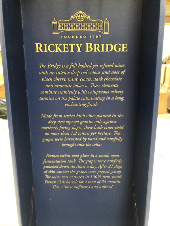 Rickety Bridge "The Bridge" 2014