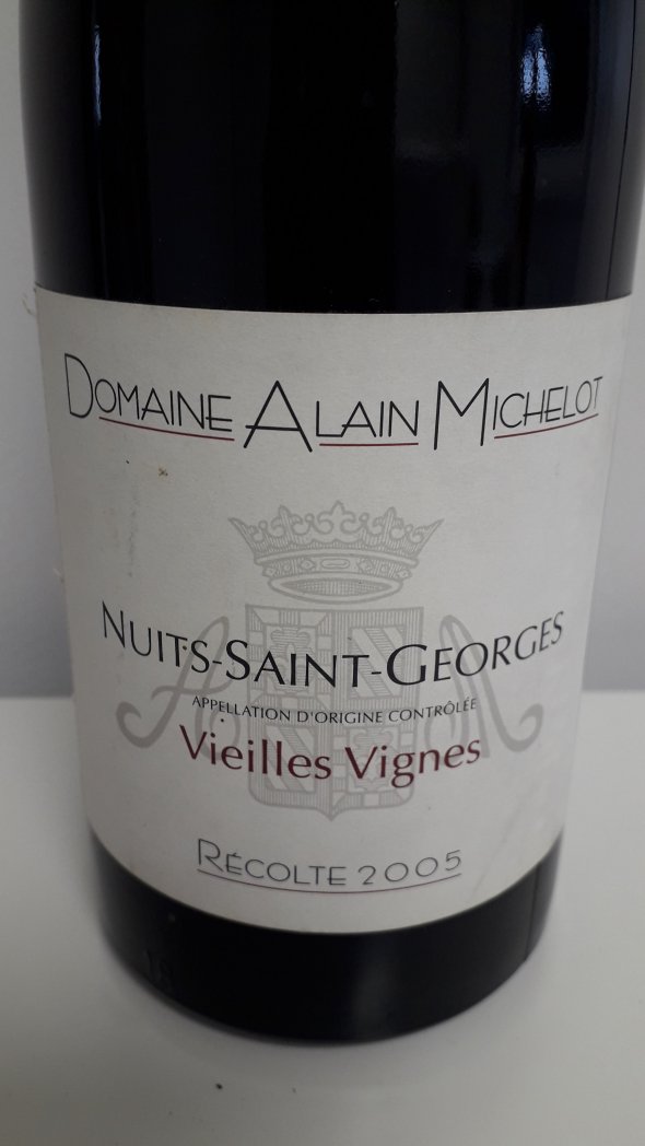 Alain Michelot, Nuits Saint Georges Vielles Vignes, Burgundy, Nuits Saint Georges, France, AOC
