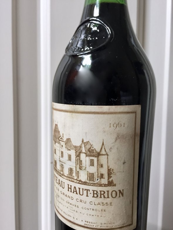 1961 Ch. Haut Brion, Bordeaux, Pessac Leognan, 1er Cru