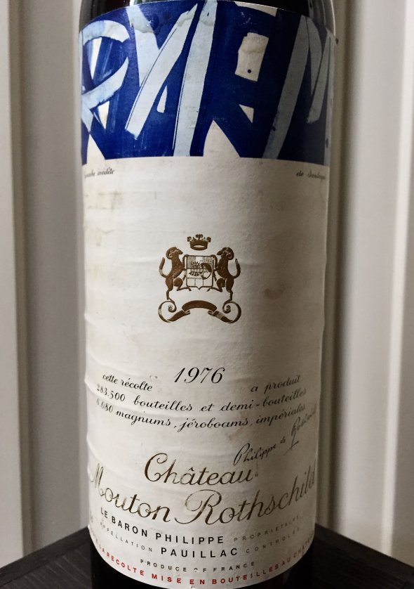 1976 Ch. Mouton Rothschild, Bordeaux, Pauillac, 1er Cru