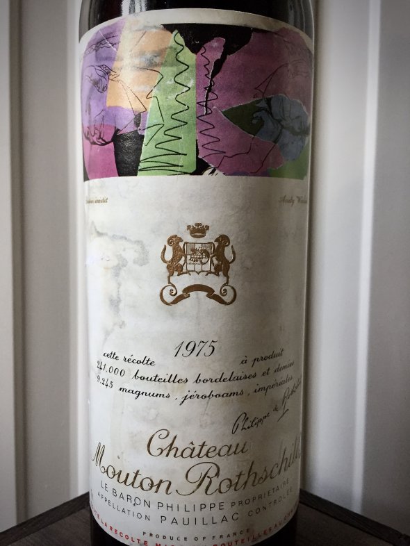 1975 Ch. Mouton Rothschild, Pauillac, 1er Cru