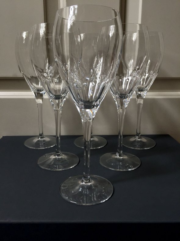 6 Riedel Sommeliers glasses for vintage Champagne - Hand-made in Austria