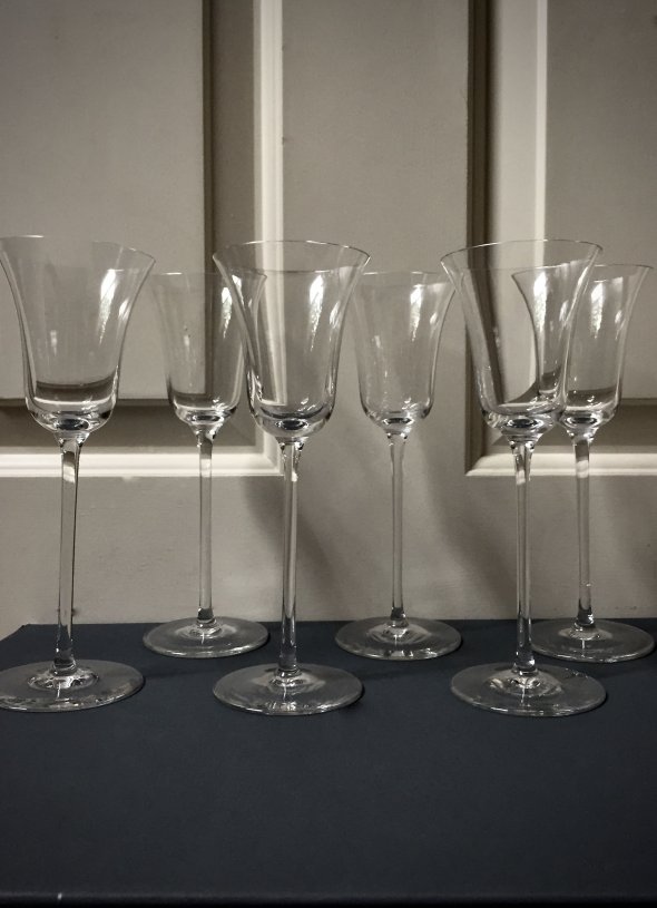 6 Riedel Sommeliers glasses, spirits/aperitif - Hand-made in Austria 