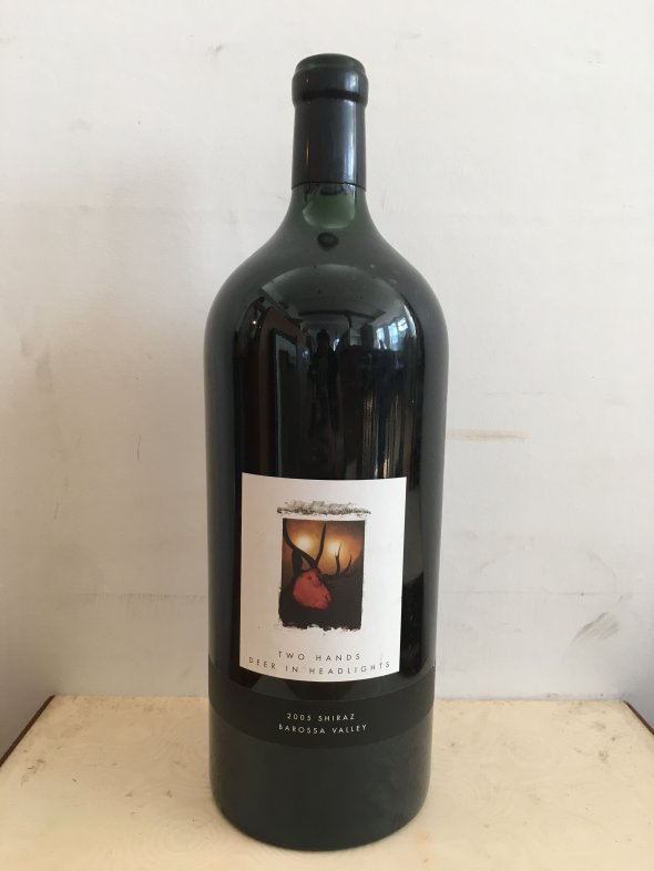 Impressive 6 litre bottle: Two Hands, Deer In Headlights, South Australia, Barossa Valley, Australia
