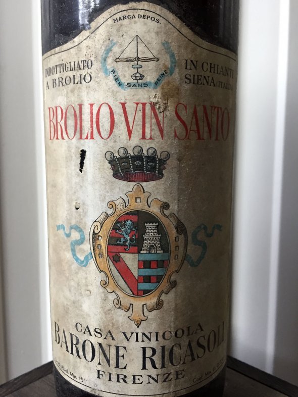 1967 Barone Ricasoli, Vin Santo Del Chianti Classico Castello Brolio, DOCG