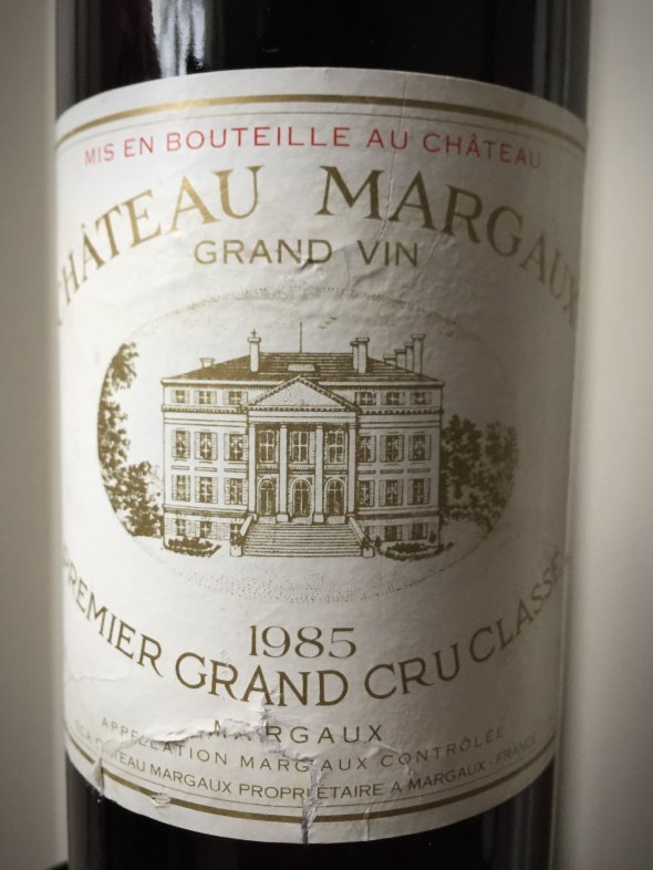 1985 Chateau Margaux, 1er Grand Cru Classee