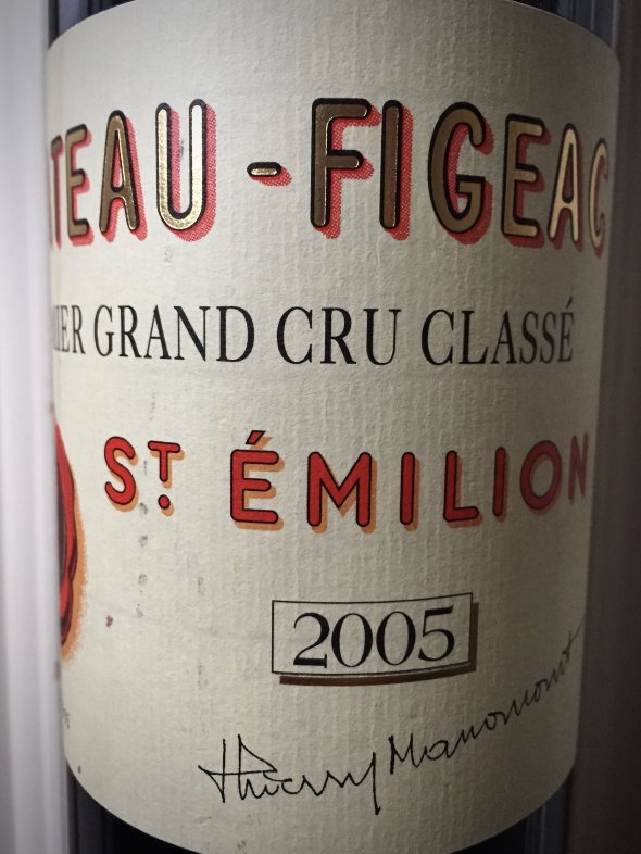 2005 Chateau Figeac, Saint Emilion, 1er Grand Cru Classe B