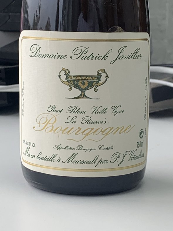 Patrick Javillier, Bourgogne Blanc, Burgundy, France, AOC