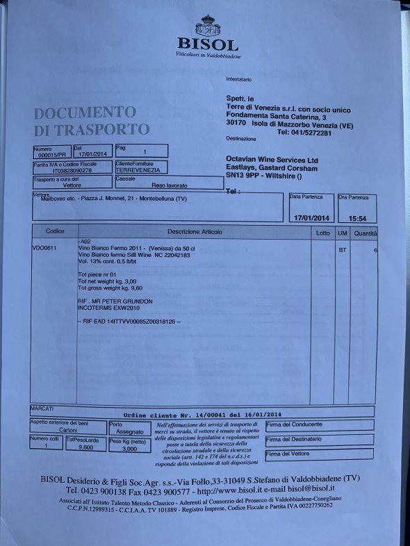 Venissa, Bianco, Veneto, Italy, DOC