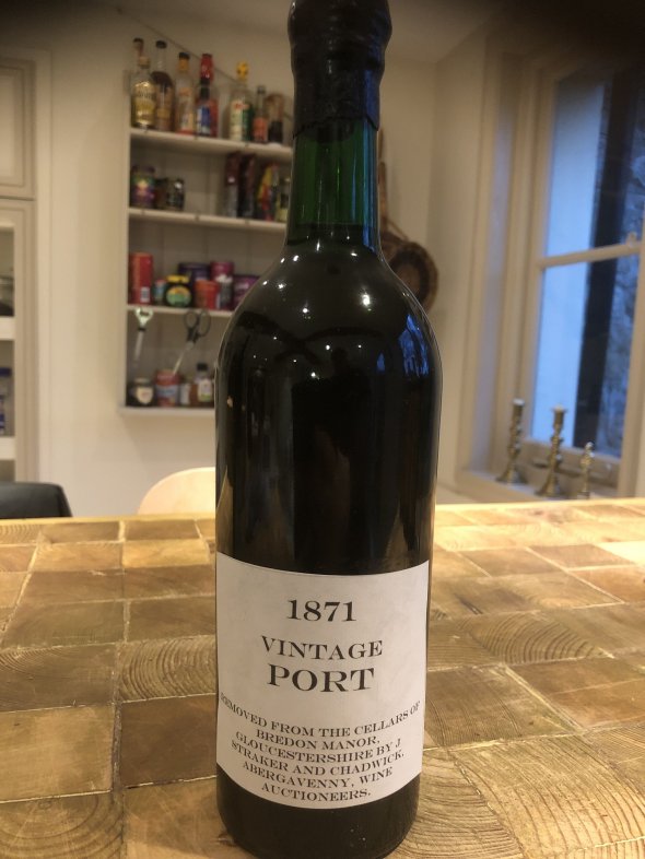 Extremely rare 1871 Vintage Port