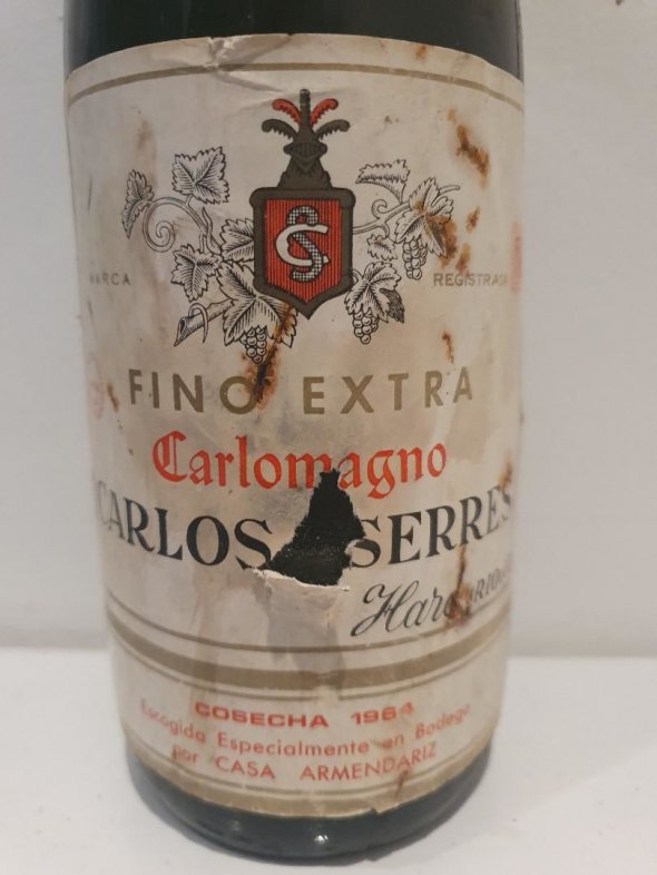 1964 Carlos Serres Carlomagno Fino Extra Reserva