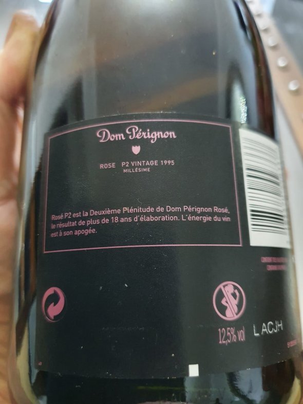 Moet & Chandon, Dom Perignon P2 Rose, Champagne, France, AOC