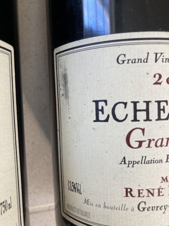 Rene Bouvier, Echezeaux, Burgundy, Echezeaux, France, AOC, Grand Cru
