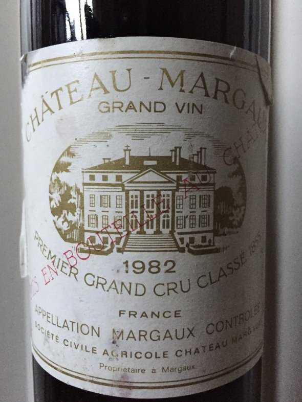 1982 Chateau Margaux
