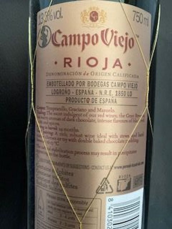 Campo Viejo, Rioja Gran Reserva, Rioja, Spain, DOC, Gran Reserva
