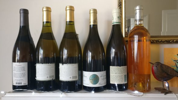 6 white wines from S.W.France