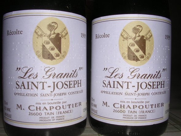 M. Chapoutier Saint-Joseph 'Les Granits' Rouge, Rhone, France