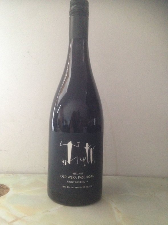 Bell Hill vineyard "Old Weka Pass" Pinot Noir, North Canterbury 2016