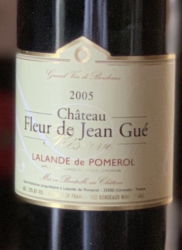 Chateau Jean de Gue, Cuvee Prestige, Lalande de Pomerol