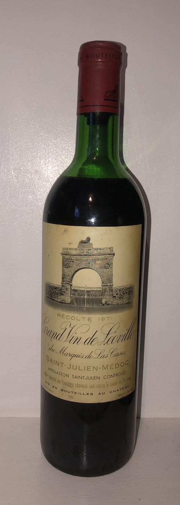 Grand vin de leoville 1971 