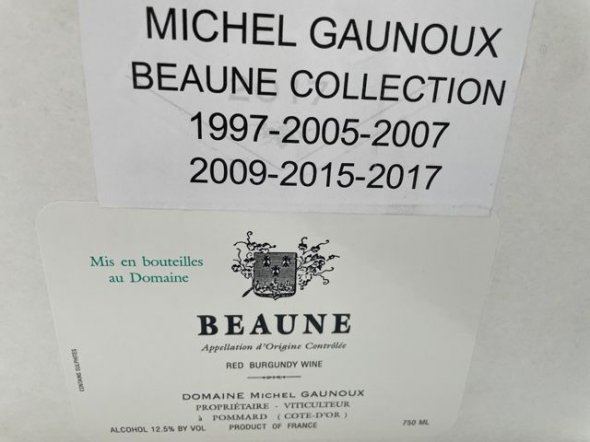 Michel Gaunoux, Beaune, Rouge Collection Case 1997-2017