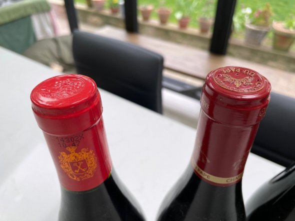 Mixed French Bordeaux & Chateauneuf du Pape  Bottles