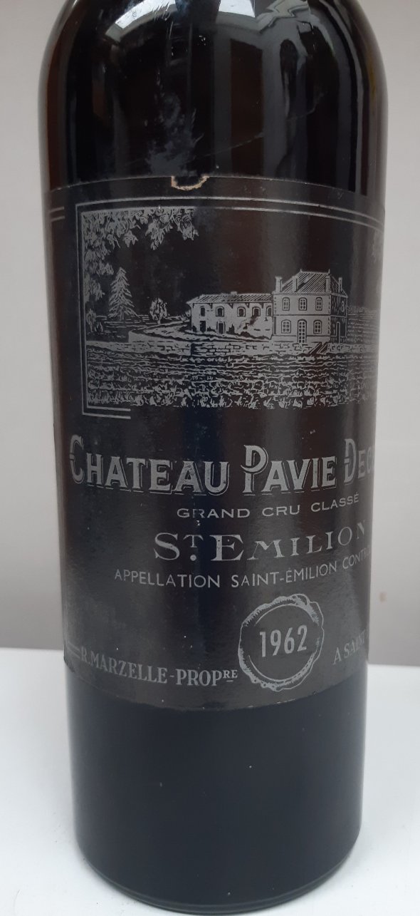Chateau Pavie Decesse 1962, Grand Cru Classe, Saint Emilion.