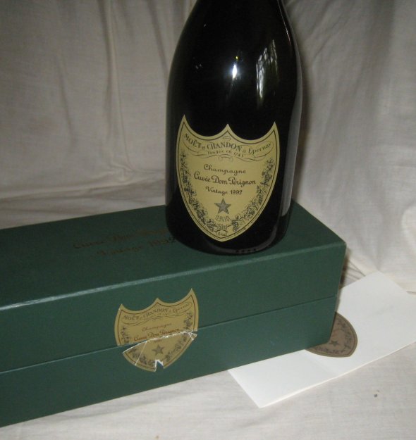 1992 Dom Perignon.  Boxed with Booklet.  Rare.