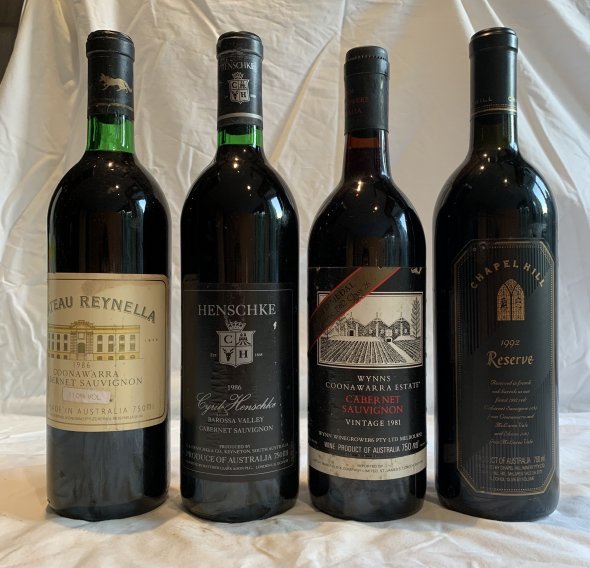 Luxury Australian wine collection x4 