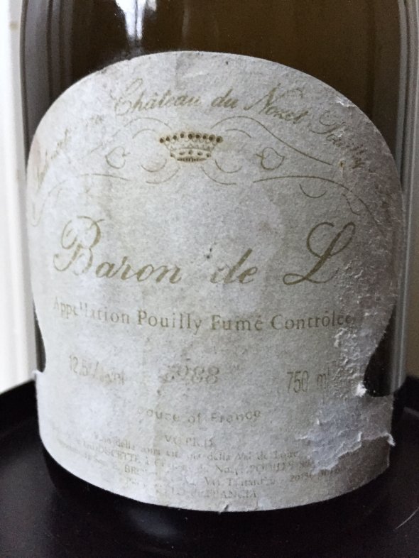 1988 de Ladoucette, Pouilly Fume, Baron de L 