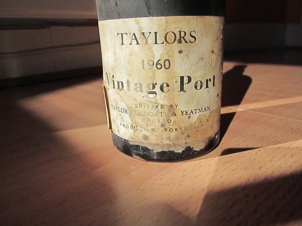 One Bottle of Taylor's  Vintage Port 1960