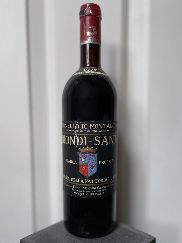 1977 Biondi Santi, Brunello di Montalcino