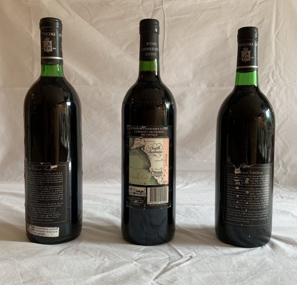 Henschke, Wynns Australian fine wine assortment X3 