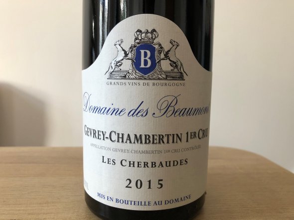 Gevrey-Chambertin Premier Cru Les Cherbaudes, Domaine des Beaumont