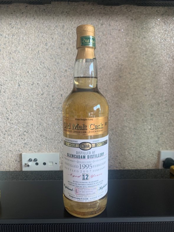 Glencadam (Old Malt Cask ) 12 years old whisky 