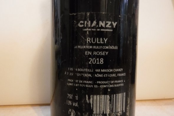 Maison Chanzy, Rully, Rosey Rouge