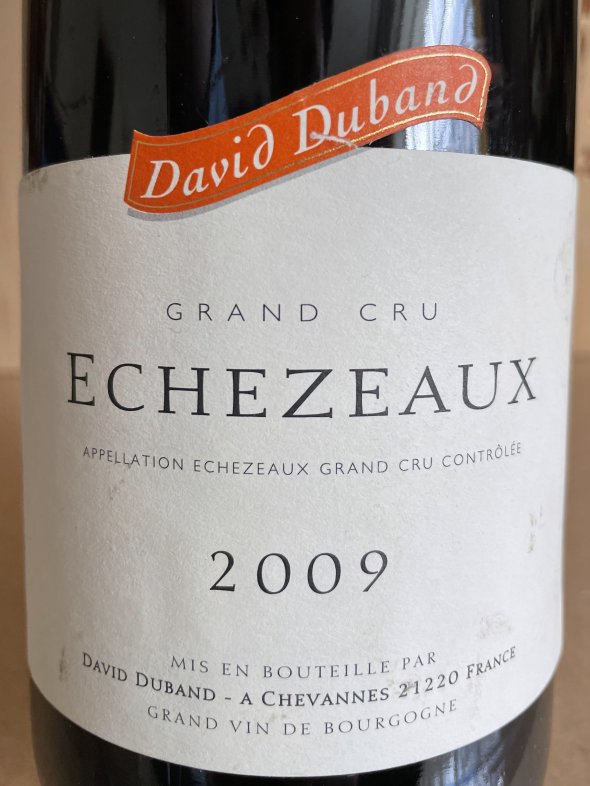 2009 David Duband, Echezeaux Grand Cru