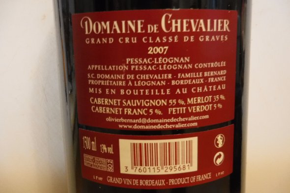Domaine de Chevalier Cru Classe Magnum, Pessac-Leognan