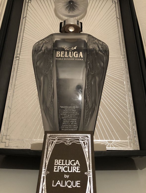 Beluga, Epicure Noble By Lalique Vodka