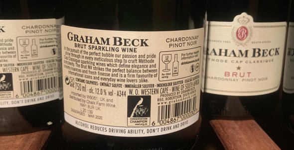 Graham Beck Chardonnay Pinot Noir Brut
