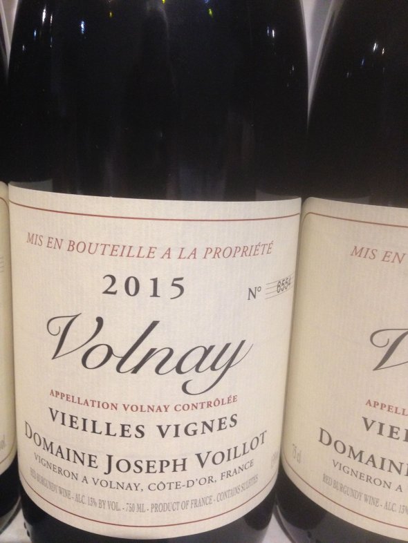 Domaine Joseph Voillot, Volnay, Vieilles Vignes