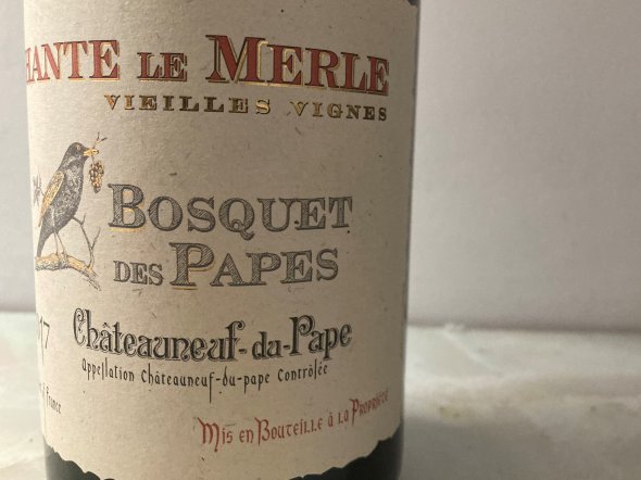 Ch&acirc;teauneuf-du-Pape "ChanteLe Merle" Bosquet des Papes